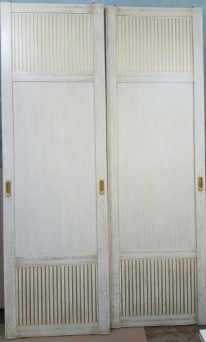 Двери для шкафа купе с фрезеровкой Усть-Илимск